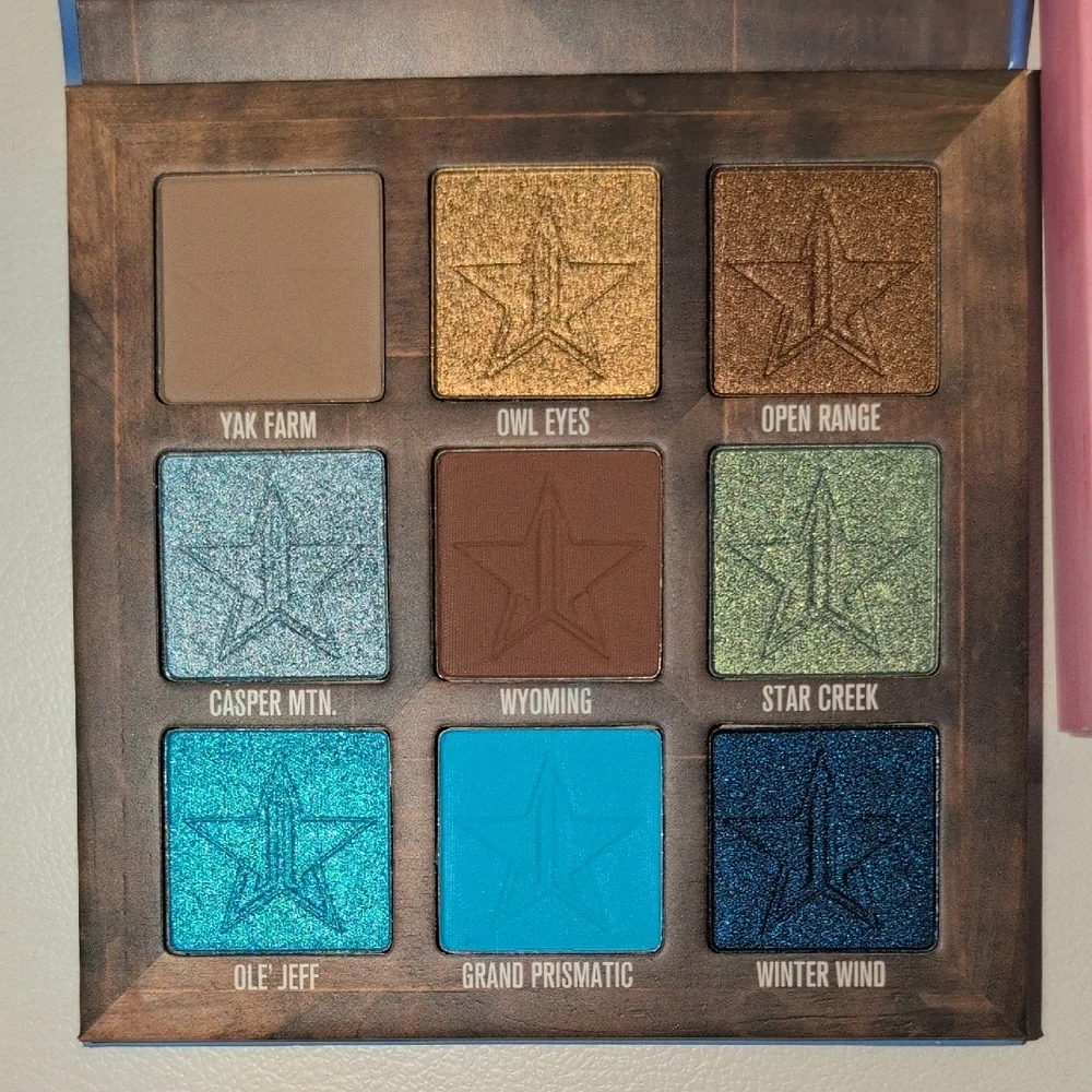 Jeffrey Star Pink Eyeshadow Palette New